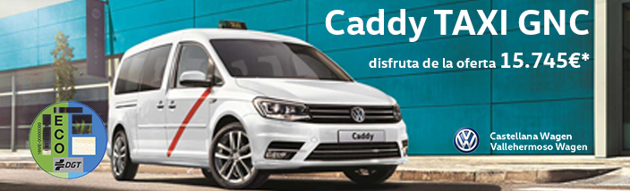Oferta Caddy Taxi GNC y Caddy Eurotaxi: