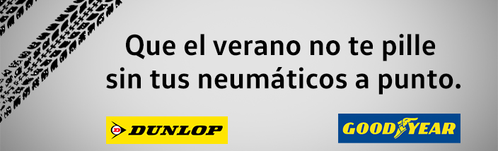 Este verano tus neumáticos a punto