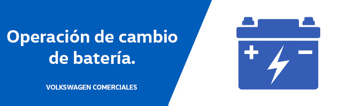 Volkswagen Comerciales: Cambio de batería desde 199€*.