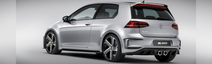 Estreno mundial del prototipo deportivo Golf R 400.