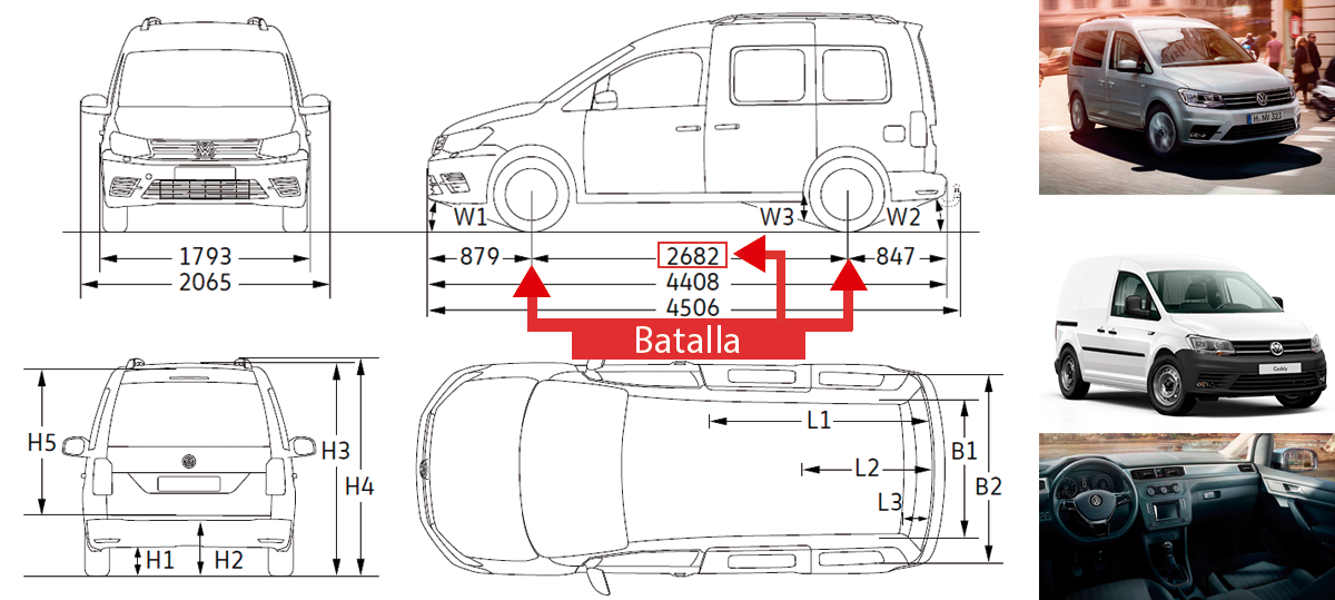 Caddy batalla