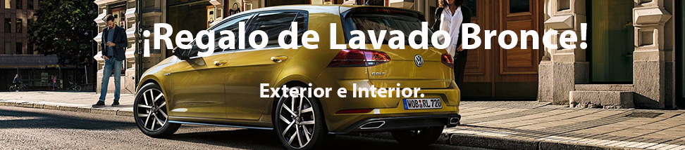 Golf - Regalo de Lavado Bronce a tu Volkswagen