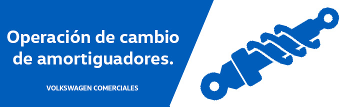 Volkswagen comerciales: Cambio de amortiguadores desde 295€*.