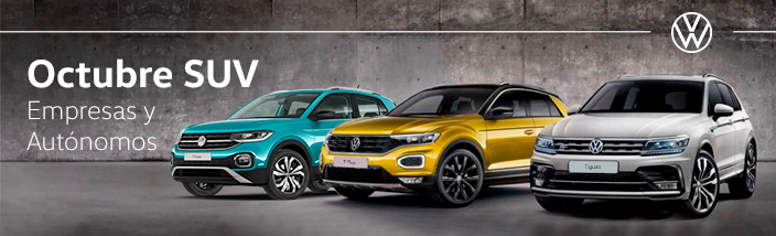 Ofertas Volkswagen autónomos y empresas Octubre 2020 en Madrid